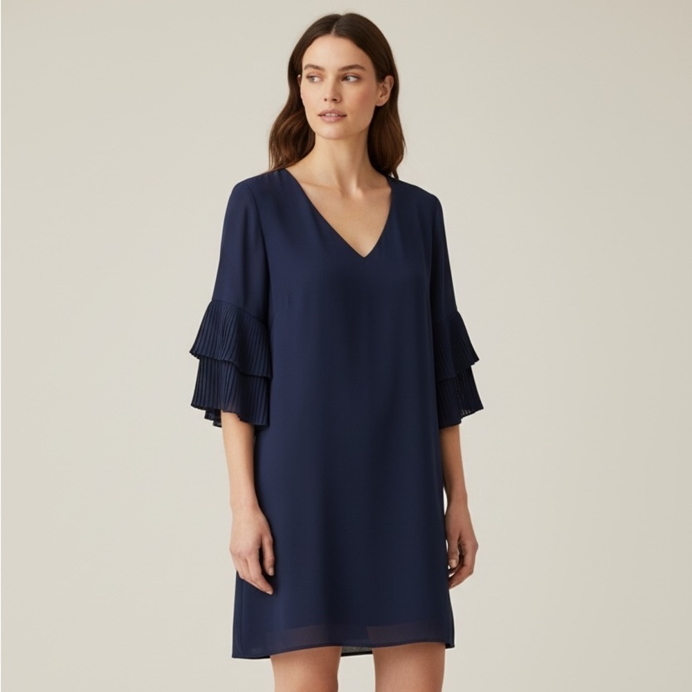 Sam Edelman ladies navy dress excellent condition, size 10 fully line